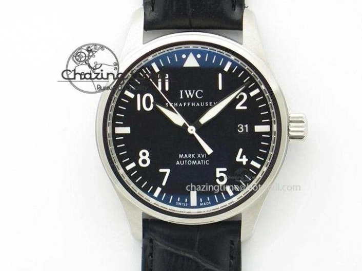 MIROTIME 0519 Classic PILOT IW389001 ZF 1:1 Best Edition Ceramic Case Green Dial on Green Nylon Strap A7750 (Function Same As Genuine) 7160